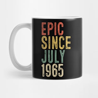 Fun Epic Since July 1965 55th Birthday Gift 55 Year Old Mug